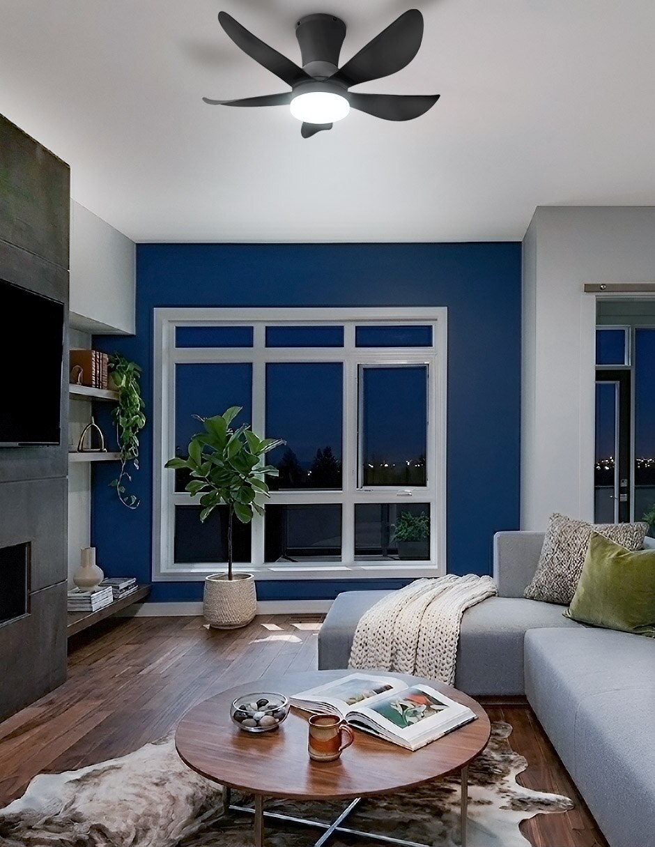 Ventilador de techo con control remoto 3 velocidades