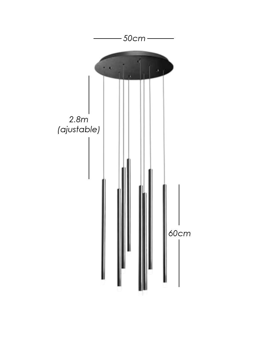 Lámpara colgante LED 8