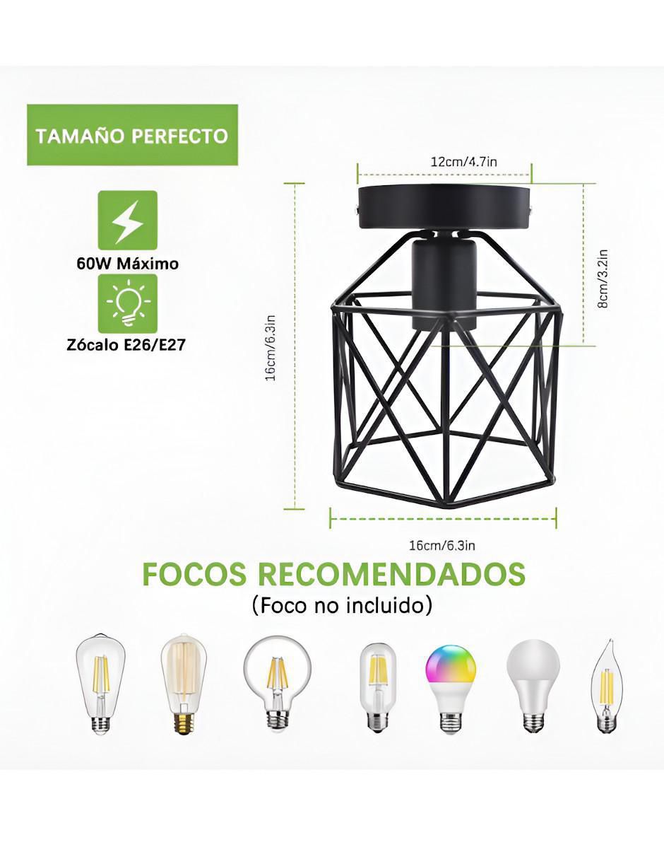 Lámpara colgante incandescente 5
