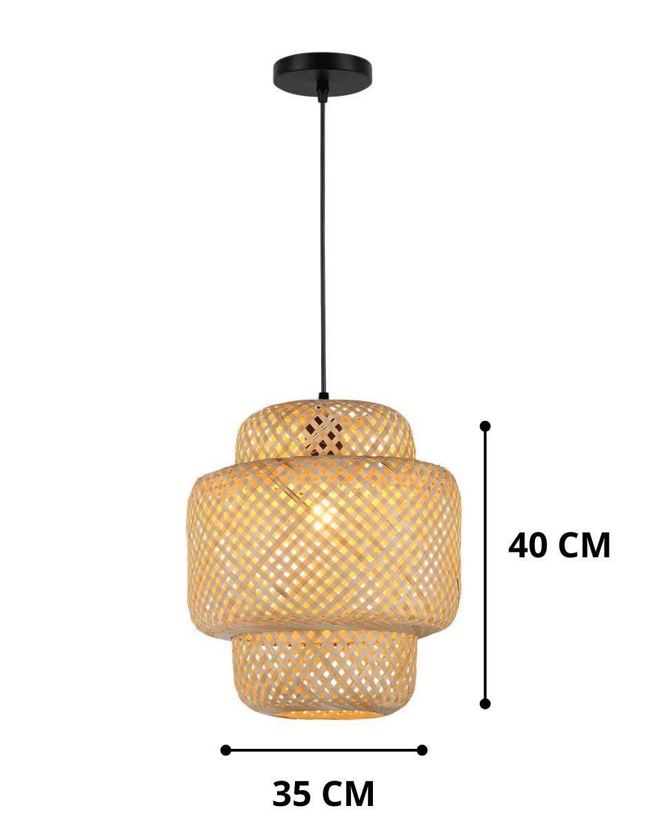 Lámpara colgante Mayadecor incandescente y led Decoración