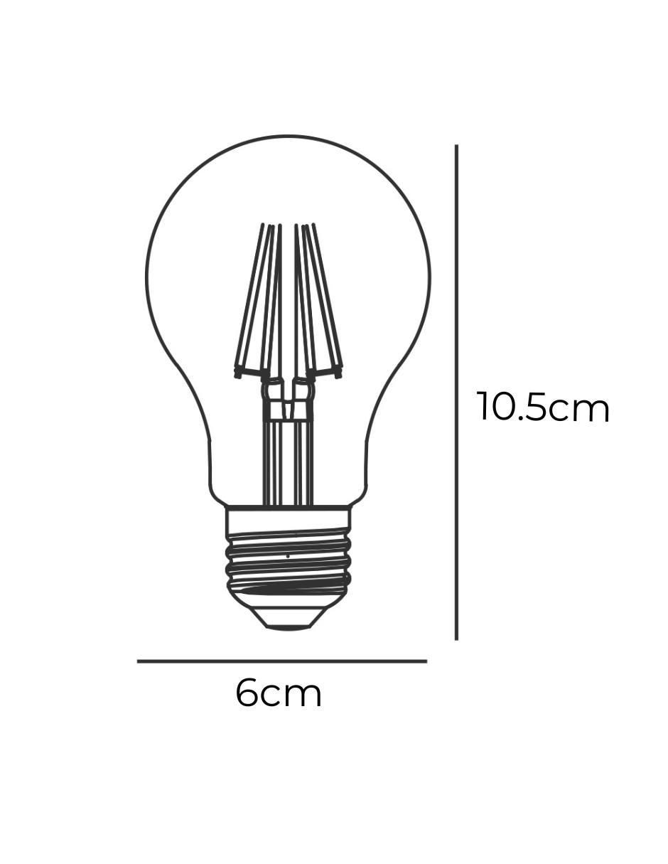 Foco LED 6 w de consumo 60 w de iluminación 720 lúmenes 5