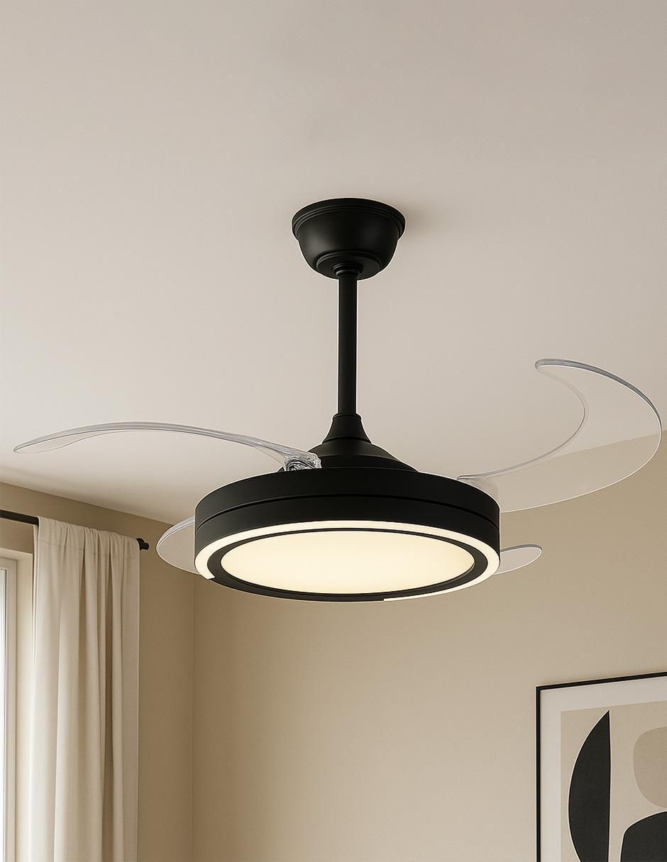 Ventilador de techo con control remoto 6 velocidades