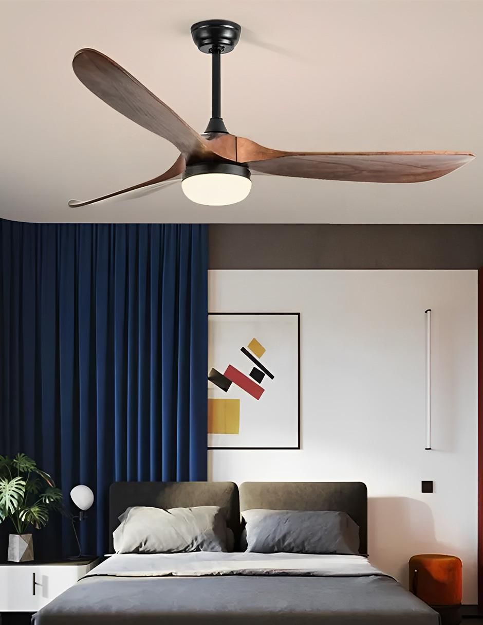 Ventilador de techo con control remoto 4 velocidades