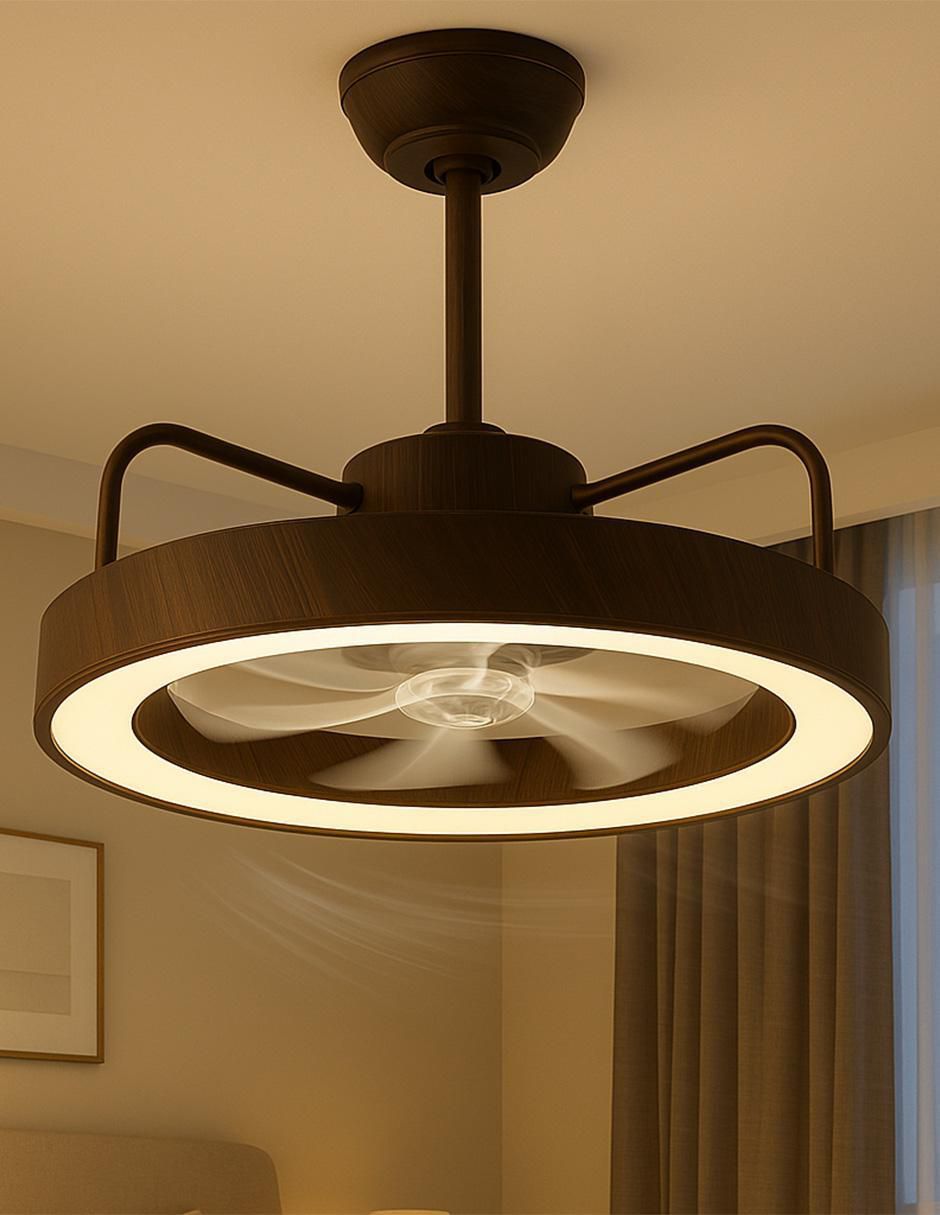 Ventilador de techo con control remoto 4 velocidades
