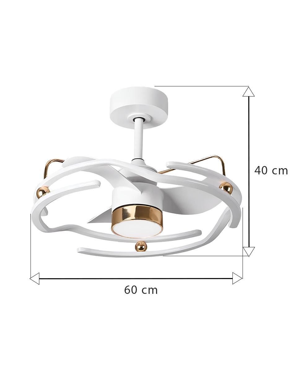 Ventilador de techo con control remoto 5 velocidades 8