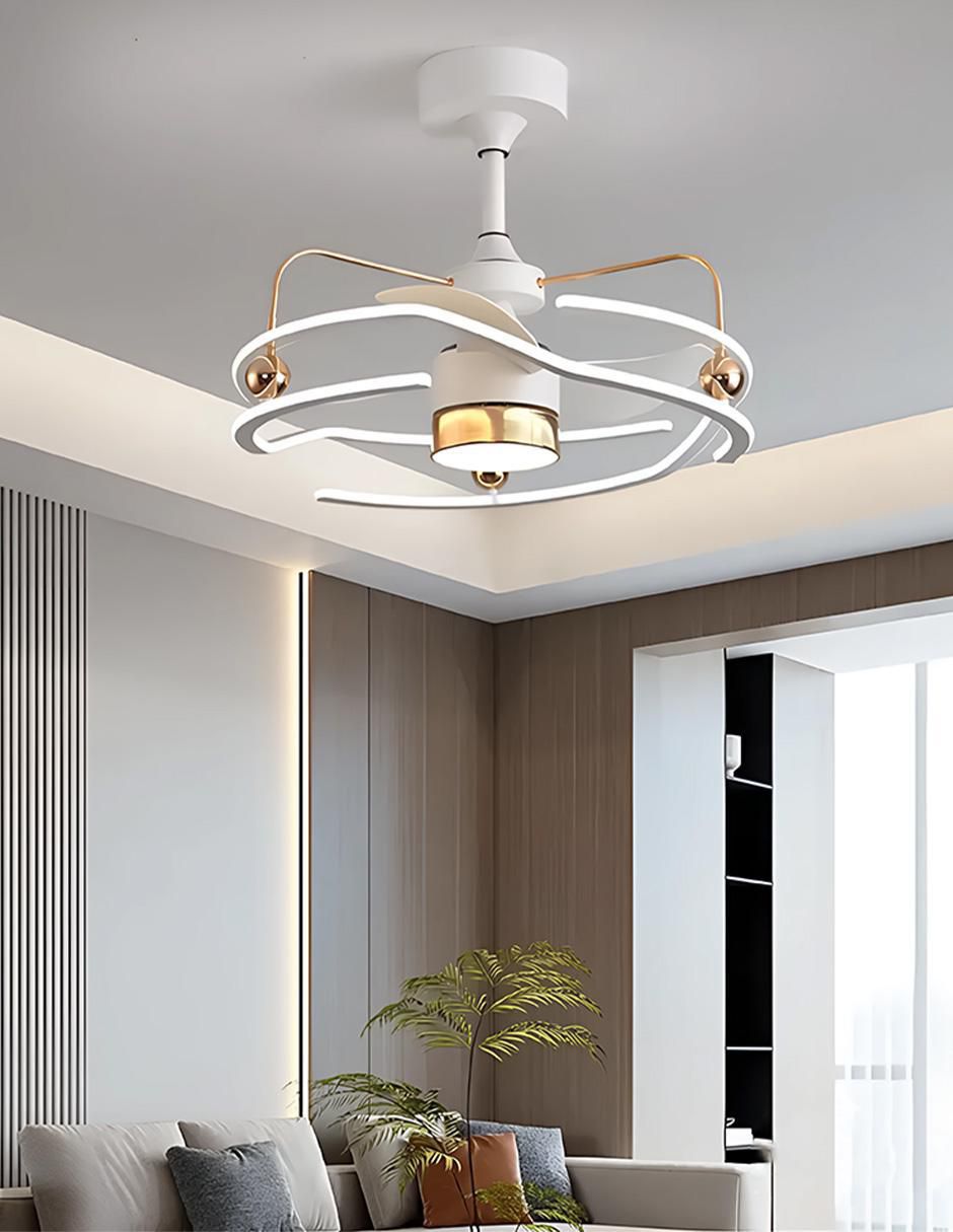Ventilador de techo con control remoto 5 velocidades 7
