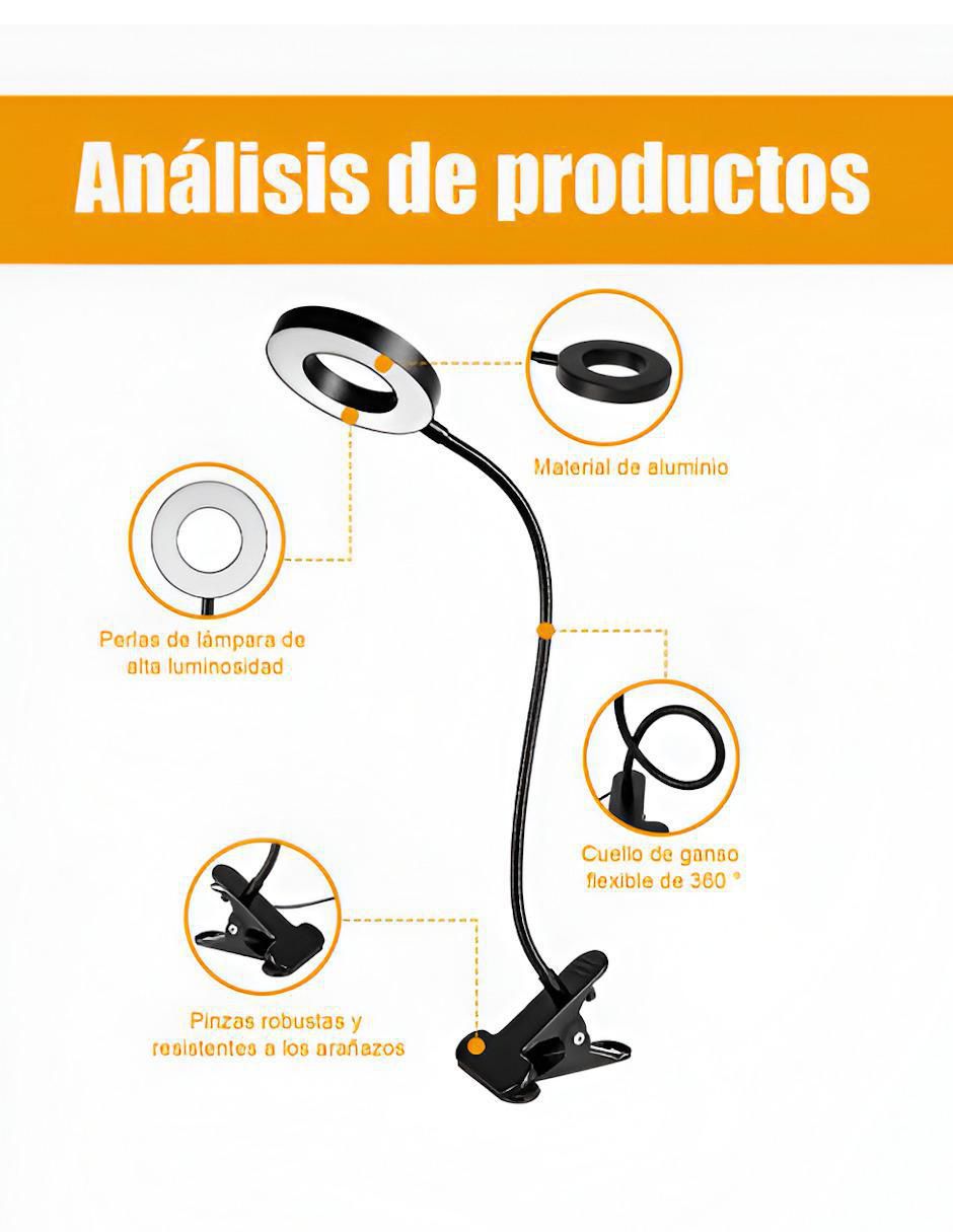Lámpara de escritorio LED 2