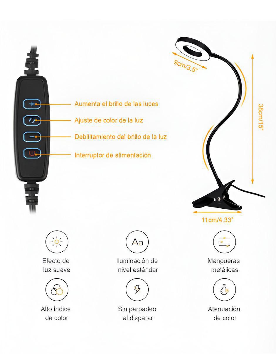 Lámpara de escritorio LED 5