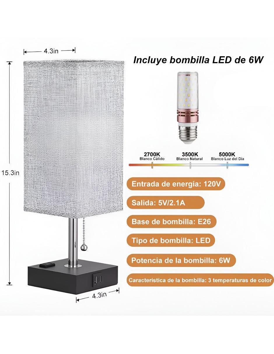 Lámpara de escritorio Xtellar led