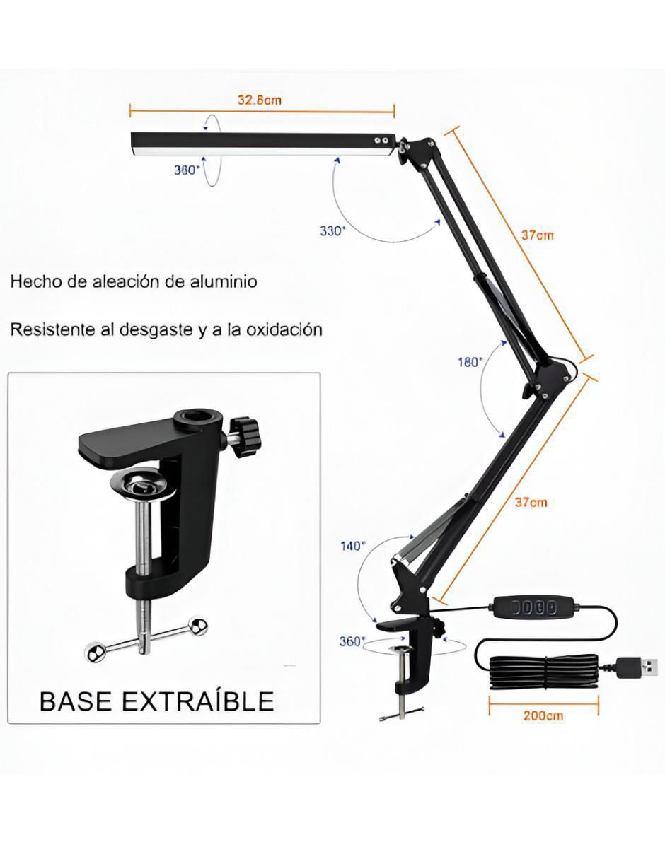 Lámpara de escritorio led 9