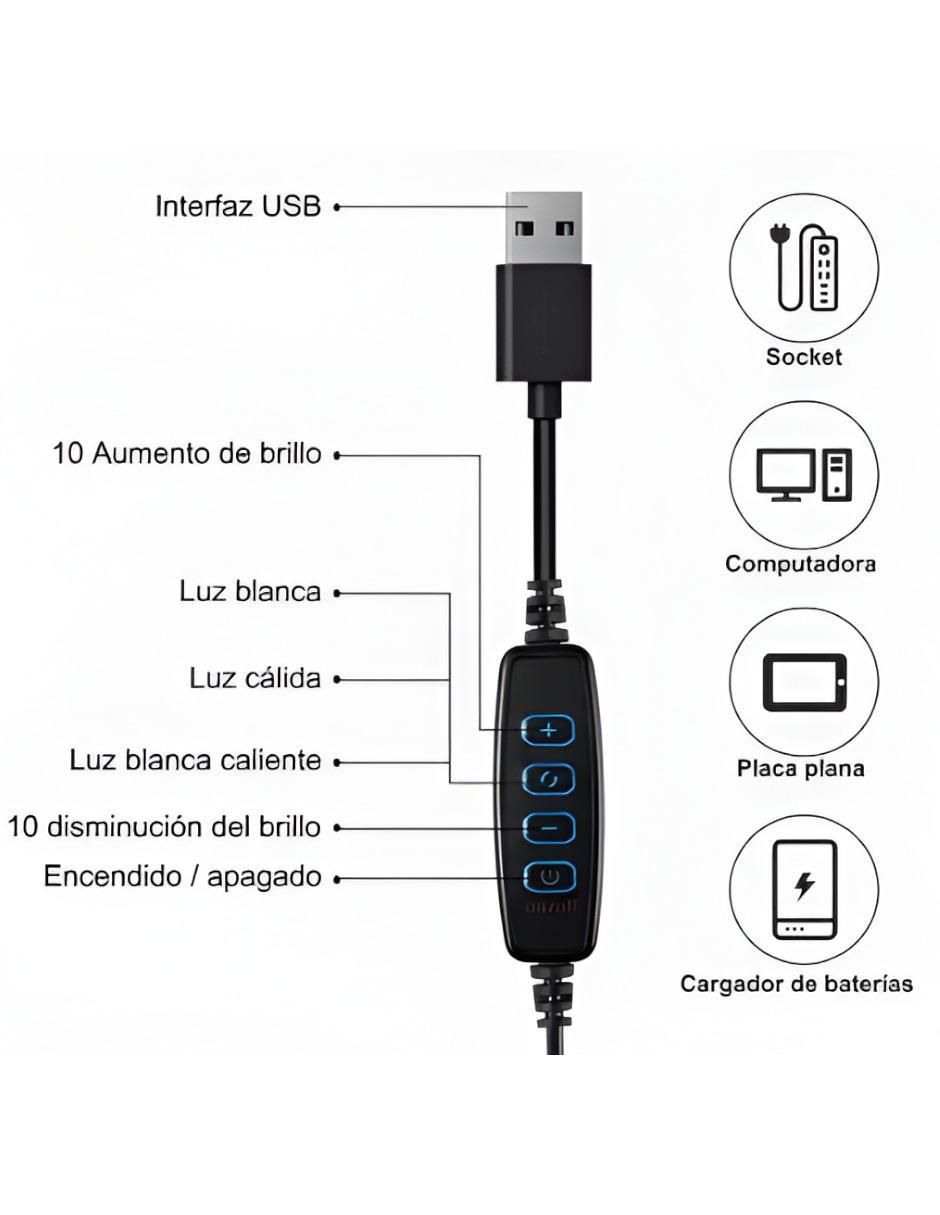 Lámpara de escritorio led 7