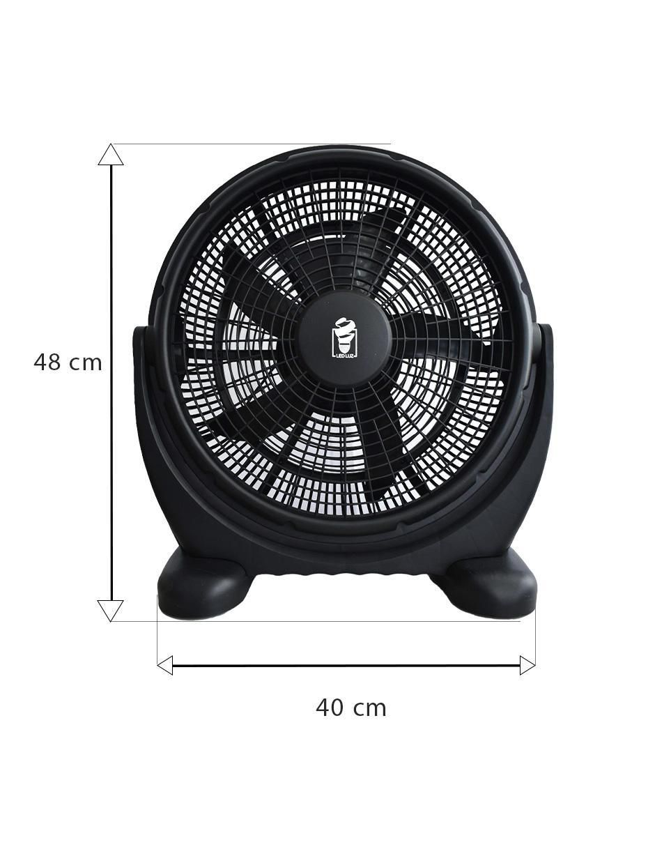 Ventilador de piso Cityluz 3 velocidades