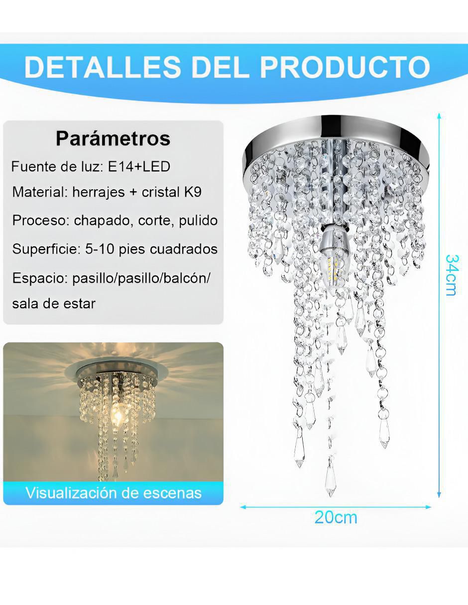 Lámpara colgante led 6