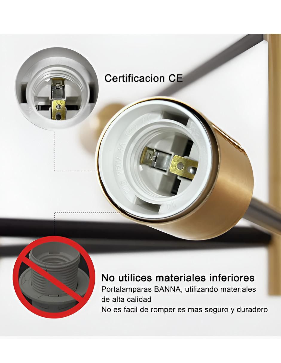 Lámpara colgante led Xtllar 7