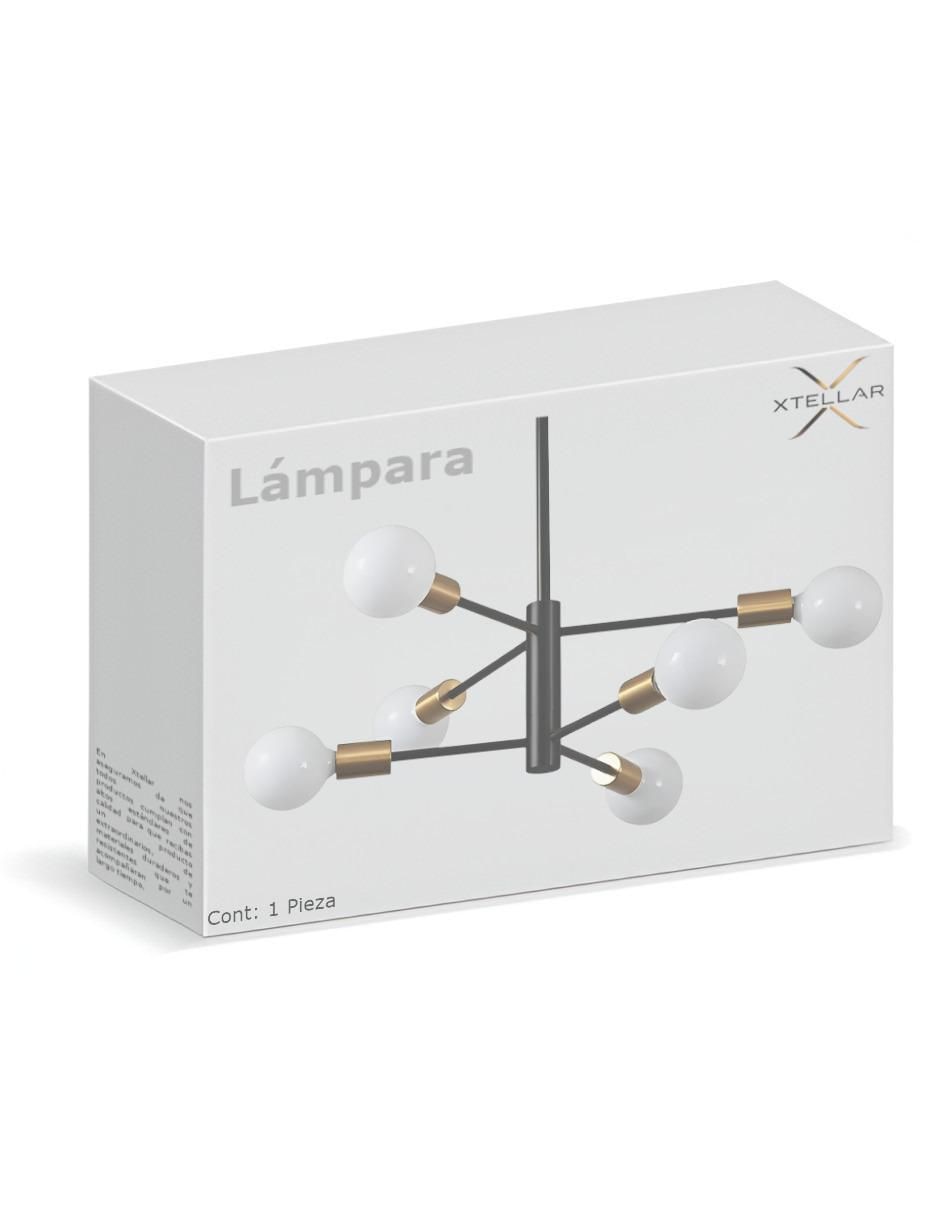 Lámpara colgante led Xtllar 8