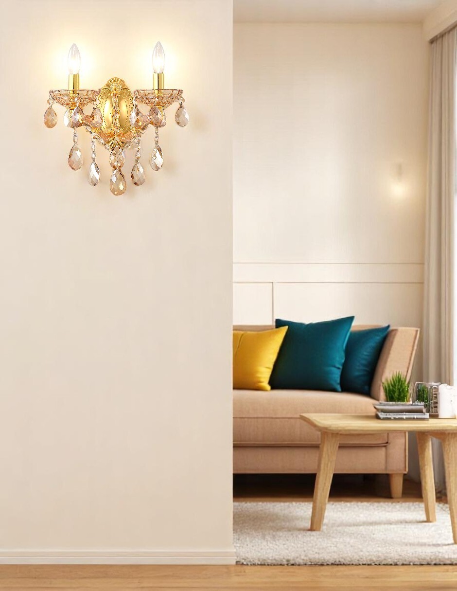 Lámpara de pared incandescente y LED 6
