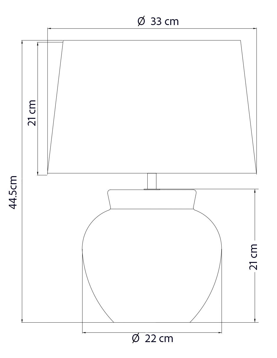 Lámpara de mesa LED Razkaz 5