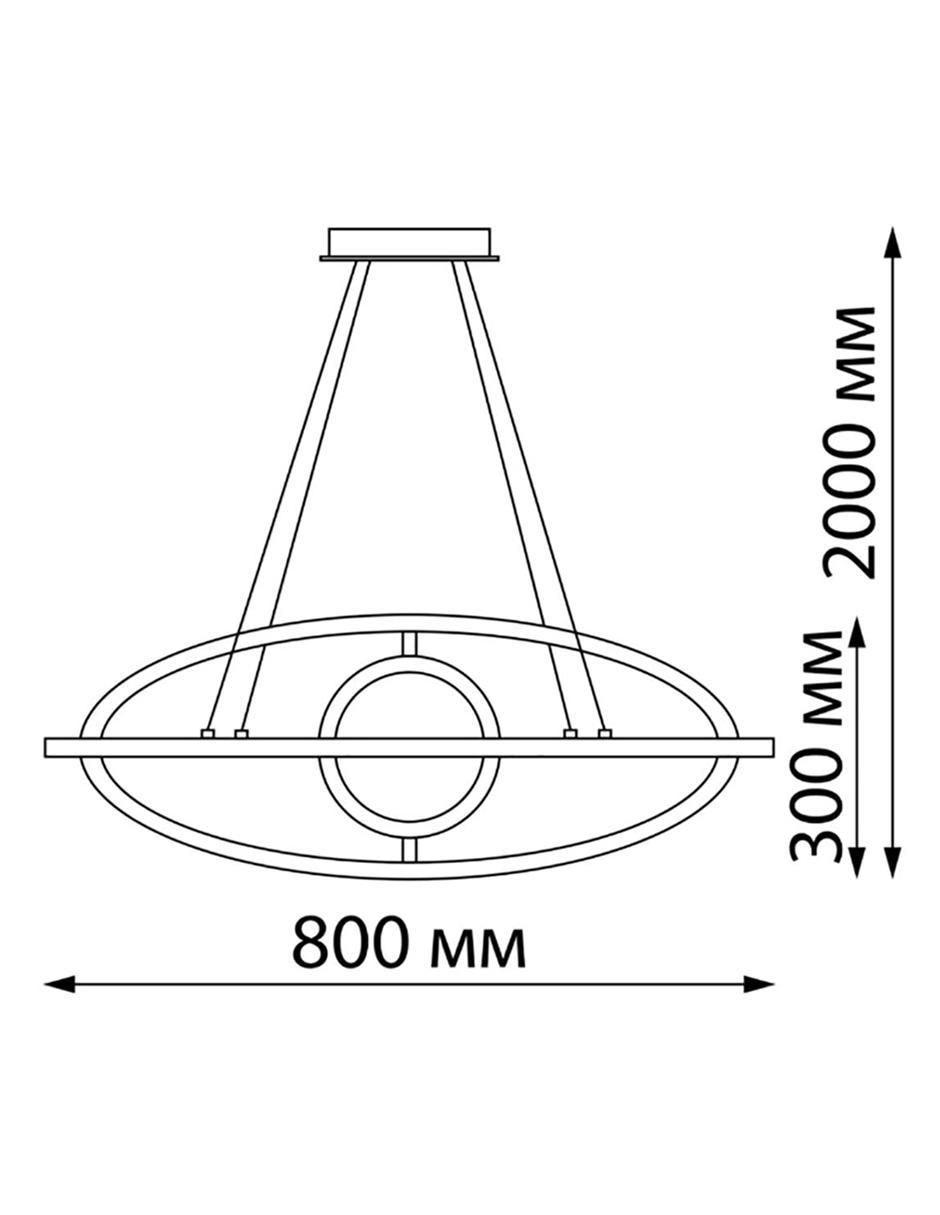 Lámpara colgante Elite led
