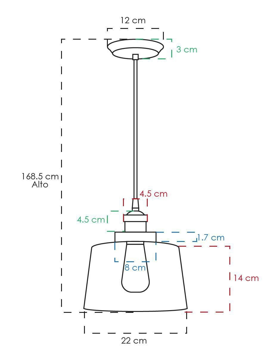 Lámpara colgante LED Class