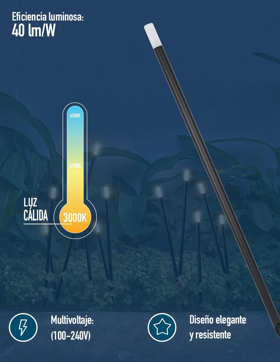 Árbotante led 10