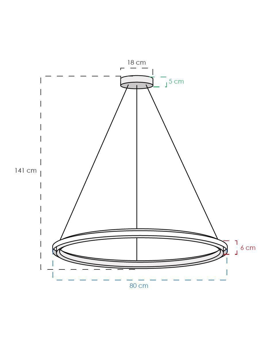 Lámpara colgante LED Class