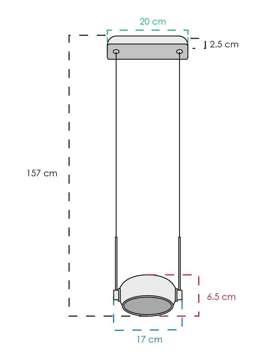 Lámpara colgante LED Class