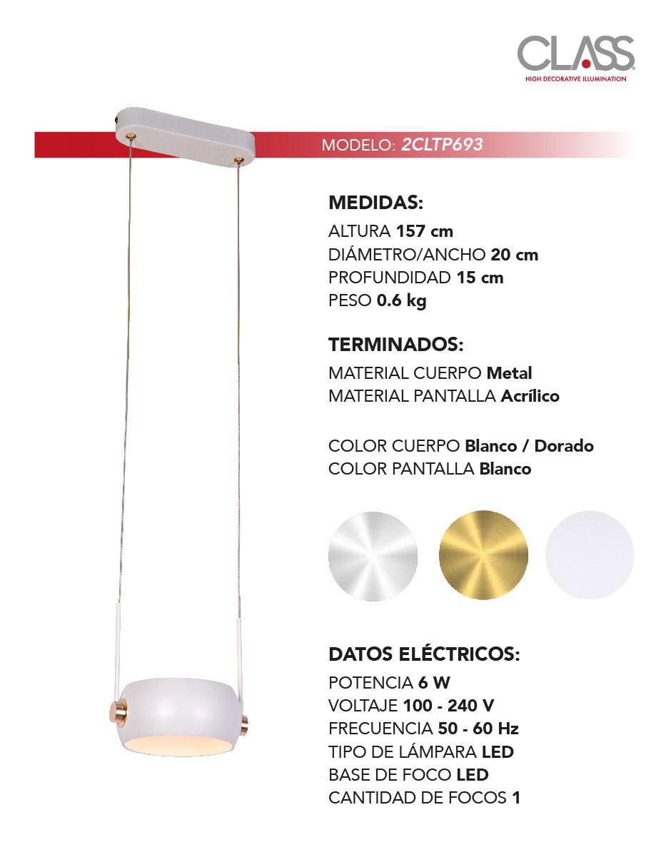Lámpara colgante LED Class