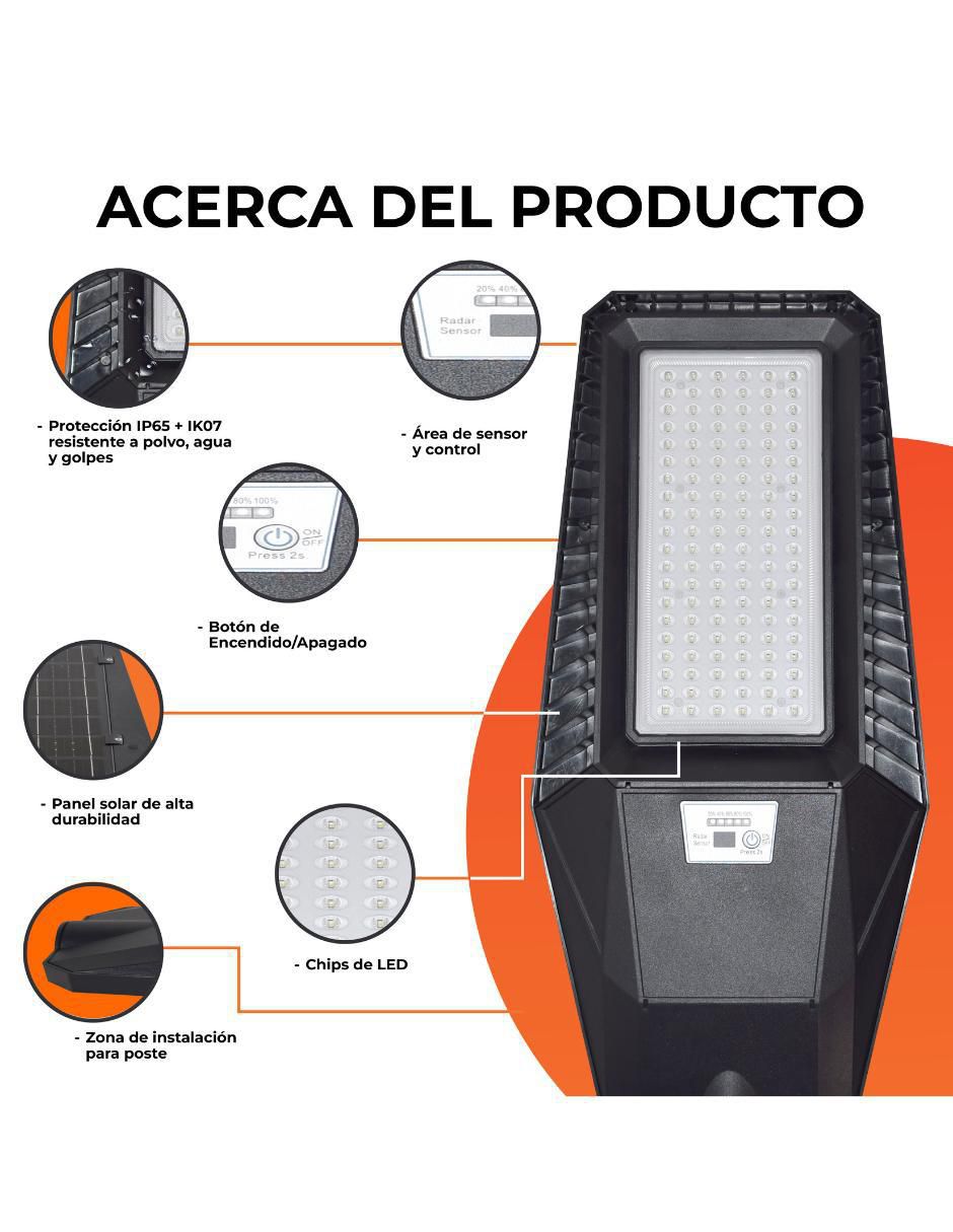 Árbotante LED Amansi I 6