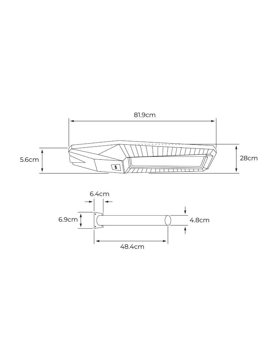 Árbotante LED Amansi III 8
