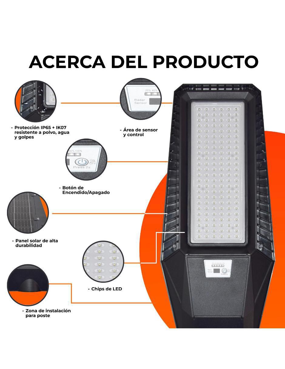 Árbotante LED Amansi 6