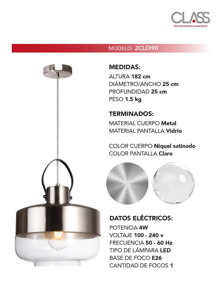 Lámpara colgante LED Class
