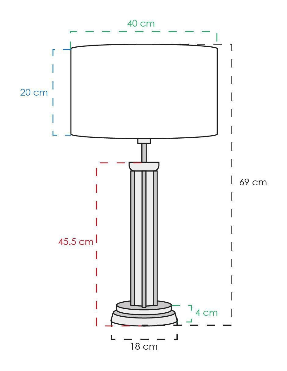 Lámpara de mesa LED Class