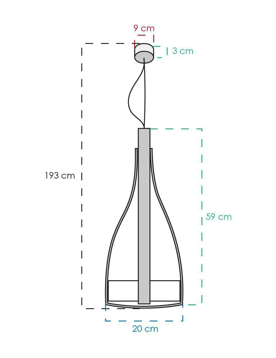 Lámpara colgante LED Class