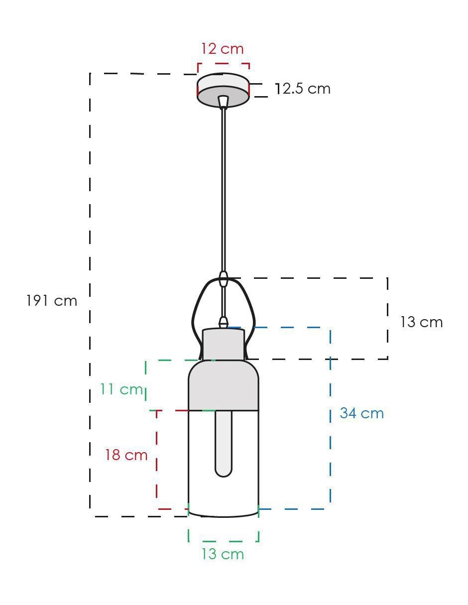 Lámpara colgante LED Class