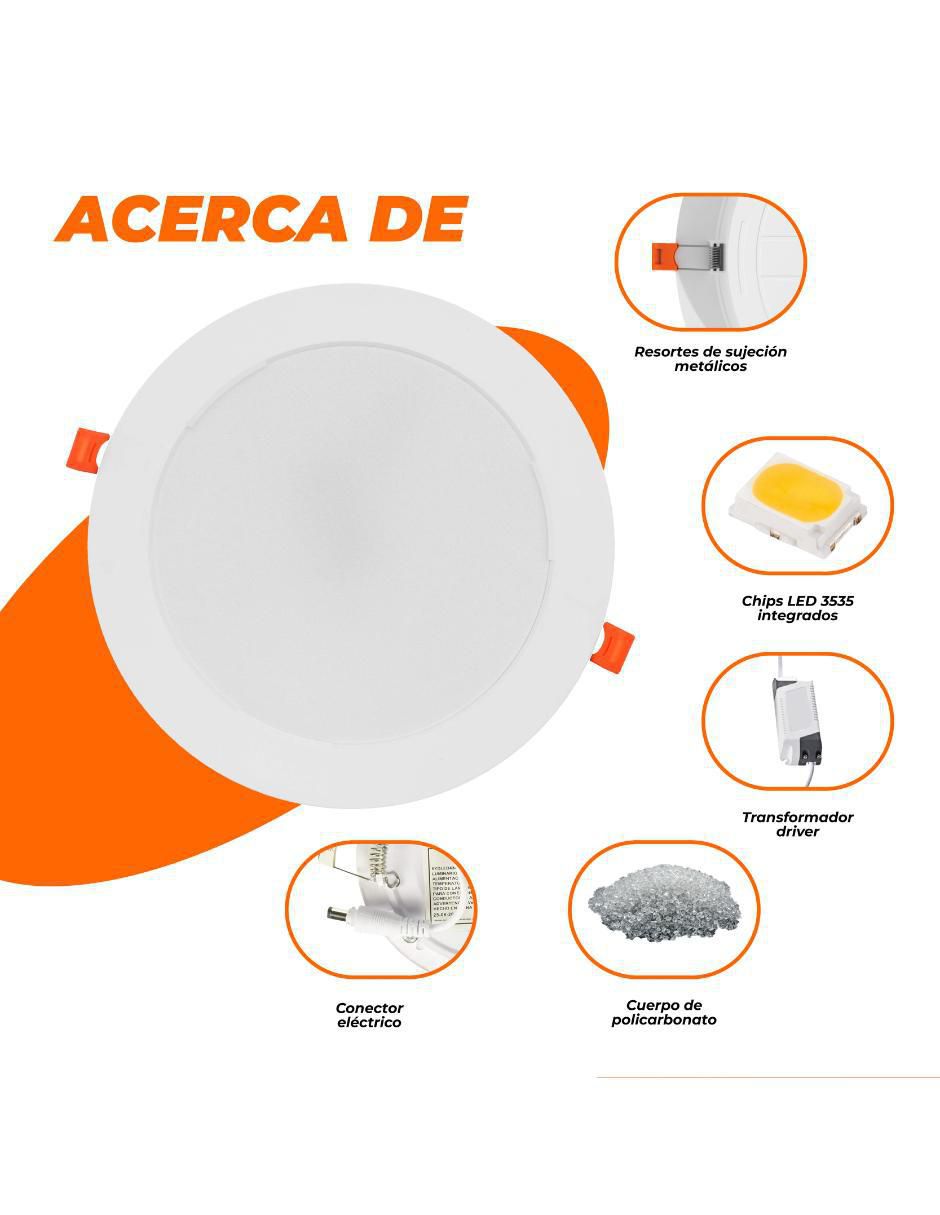 Lámpara LED Pm Bucaramanga VIII 6