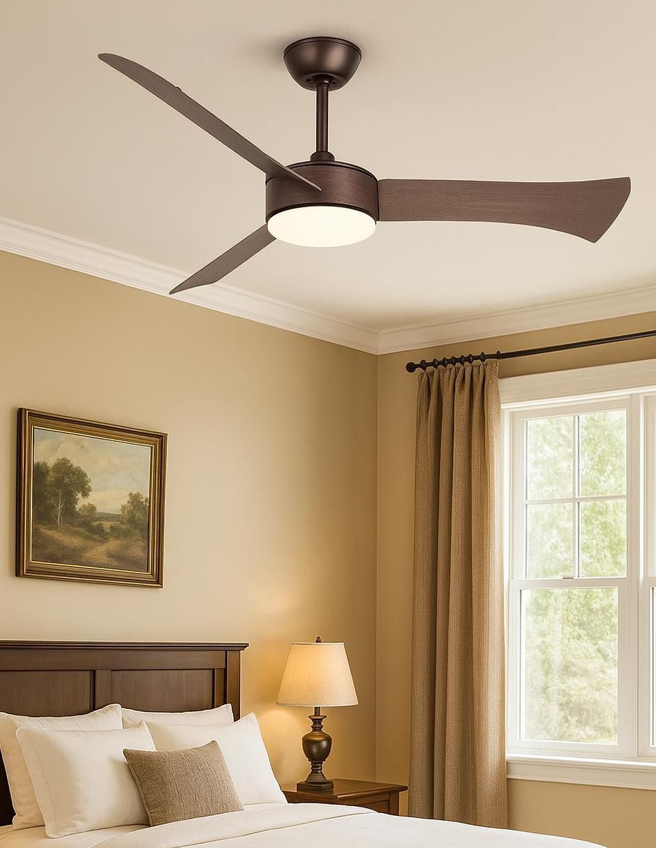 Ventilador de techo Cityluz con control remoto 6 velocidades