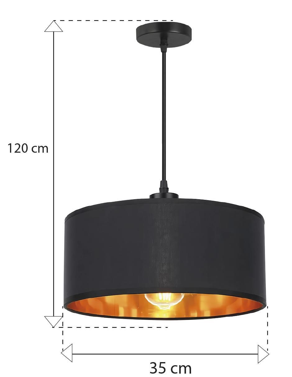 Lámpara colgante incandescente y LED Dalila 5