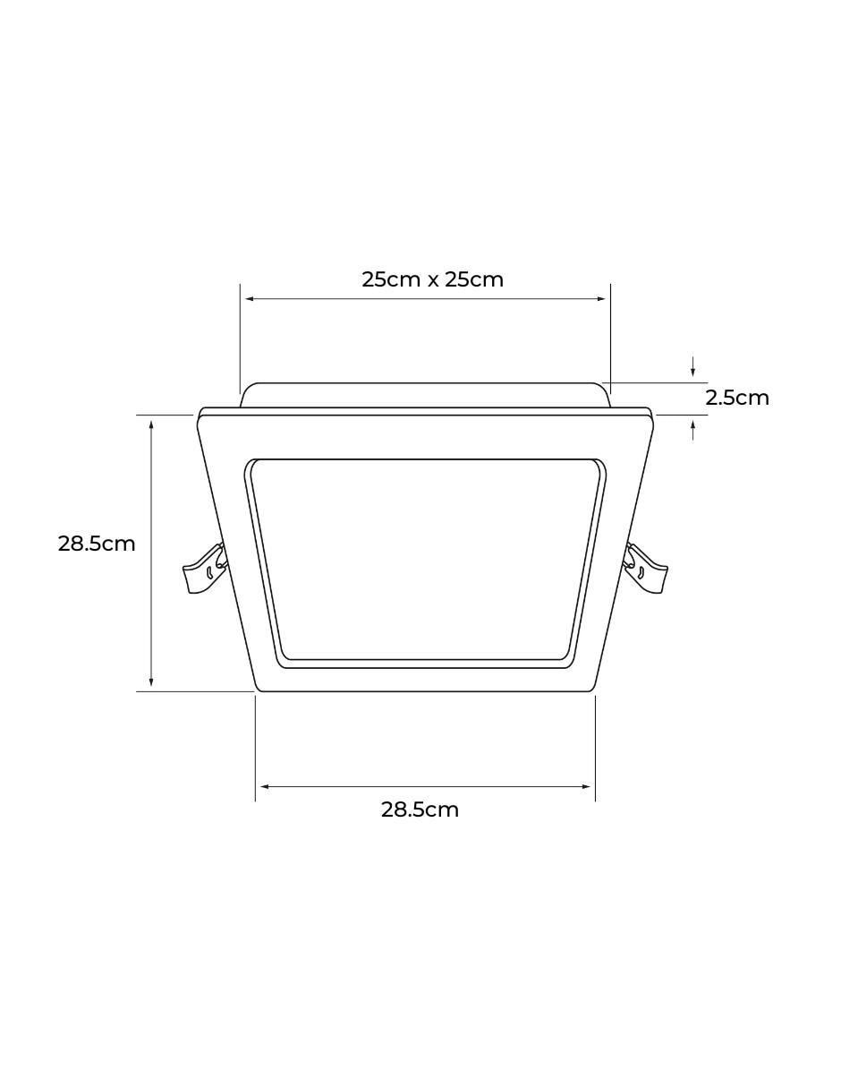 Plafón LED Pm Brighton Ix 7