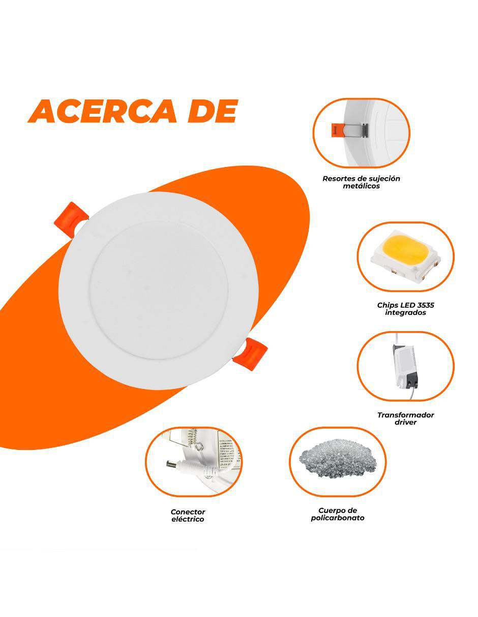 Plafón LED Pm Bucaramanga VI 2