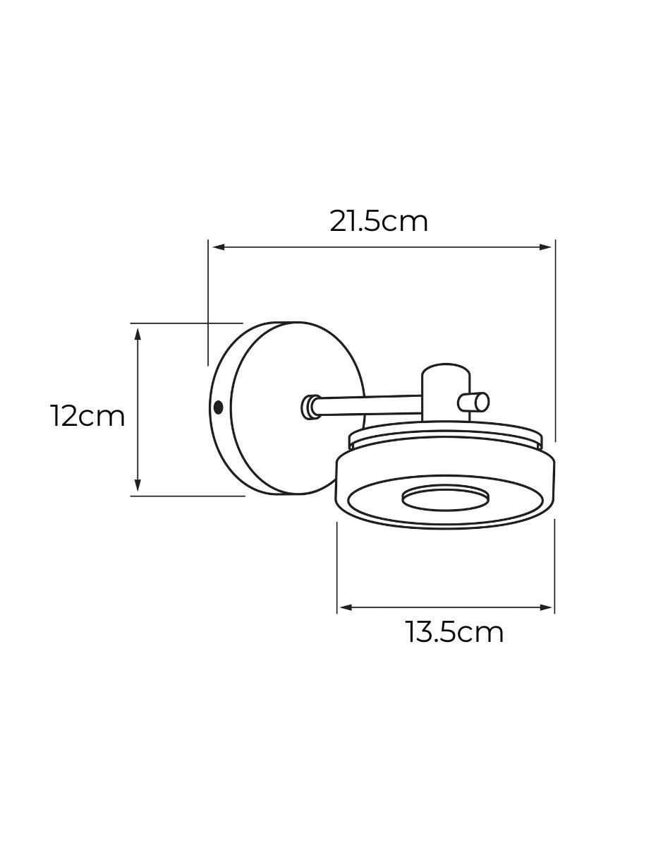 Árbotante LED Disque I 7