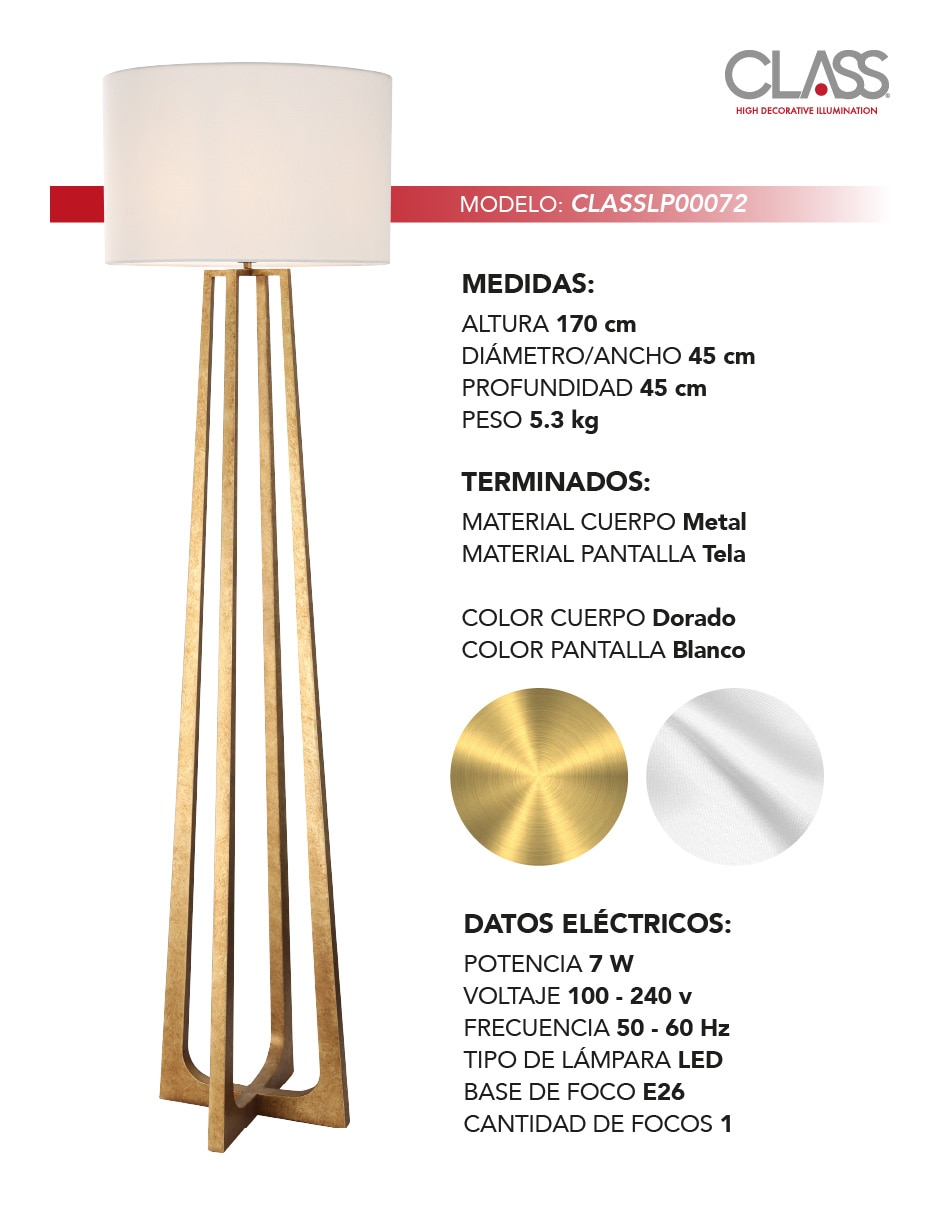 Lámpara de pie LED 3