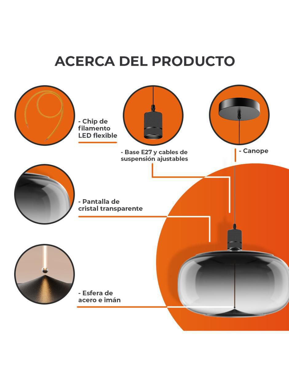 Lámpara colgante LED Tecnolite