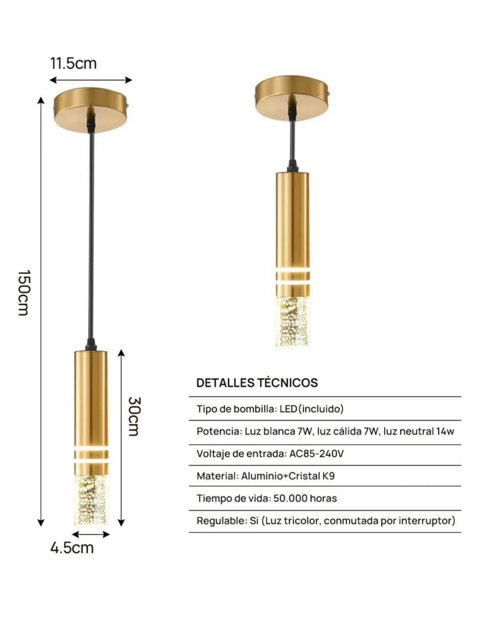 Lámpara colgante LED 6