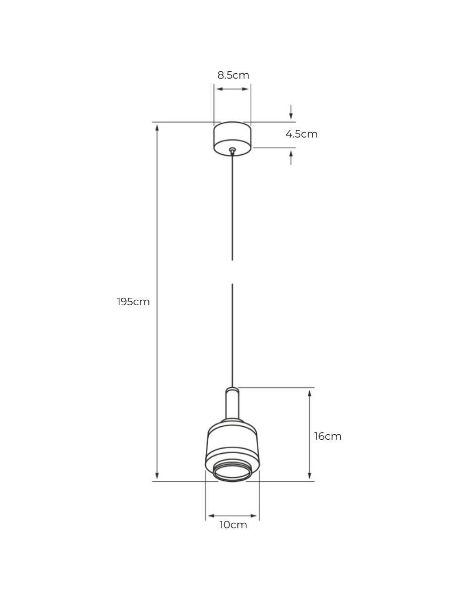 Lámpara colgante LED Virgis I 4