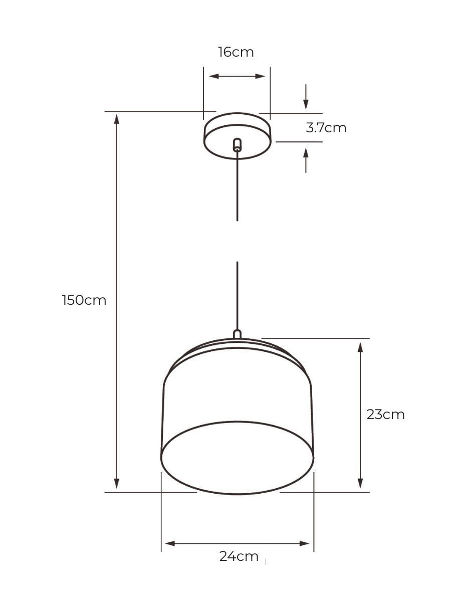 Lámpara colgante LED 5