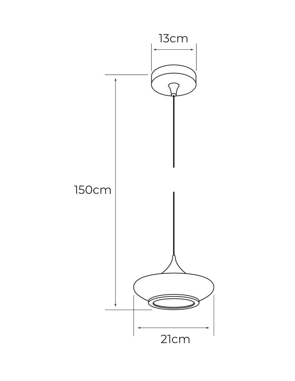 Lampara colgante LED Tecnolite