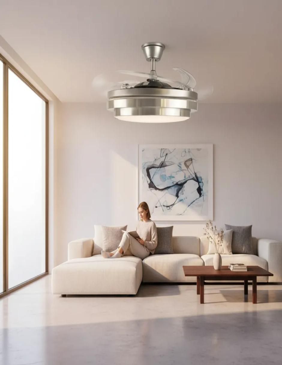 Ventilador de techo con control remoto 6 velocidades 3