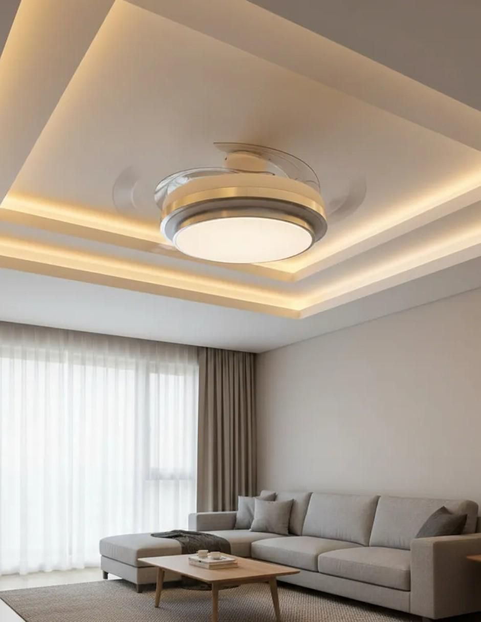 Ventilador de techo con control remoto 6 velocidades