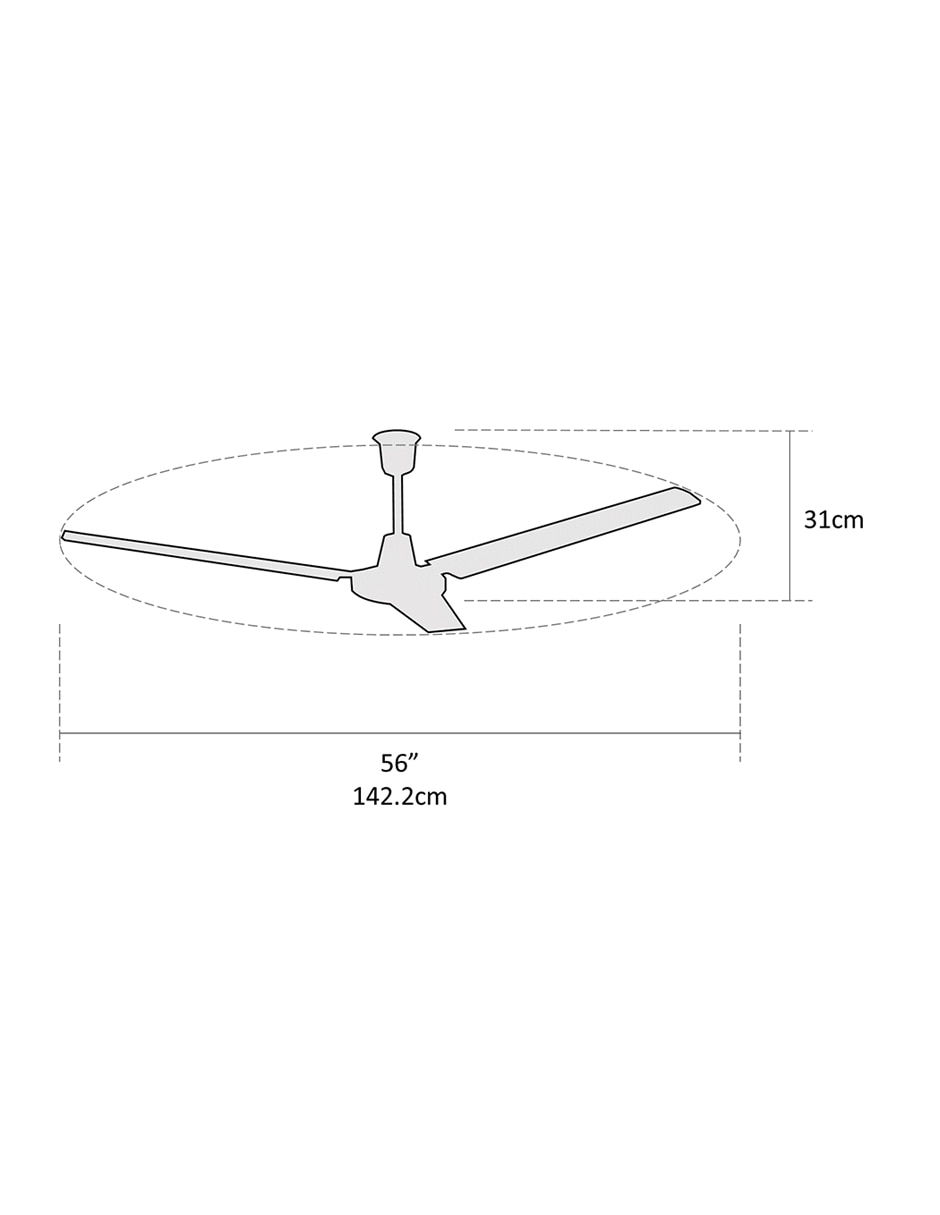 Ventilador de techo 5 velocidades