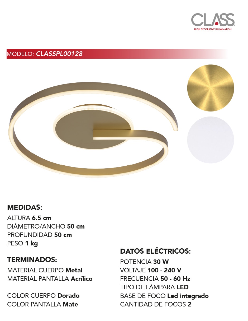 Plafón LED 2